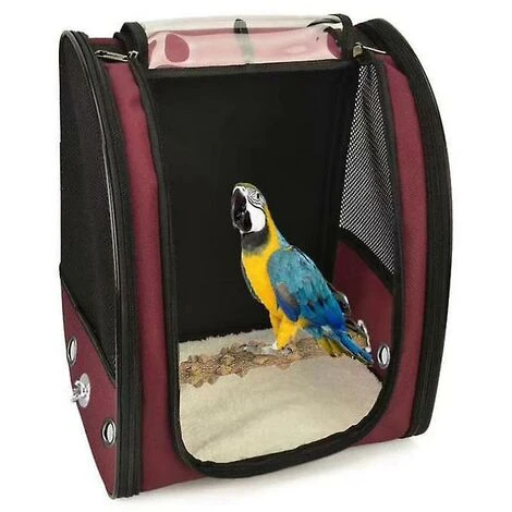 LTS FAFA Sac à Dos Pour Perroquet Pour Animaux De Compagnie Transportant Un Sac De Transport Imperméable Et Respirant Fournitures Pour Oiseaux Cages Et Nids D'oiseaux 5 LTS FAFA Sac à Dos Pour Perroquet Pour Animaux De Compagnie Transportant Un Sac De Transport Imperméable Et Respirant Fournitures Pour Oiseaux Cages Et Nids D'oiseaux – Image 5