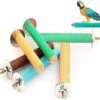 Perchoir Perroquet, 8 Pcs Oiseaux Perche Perroquet Stand Jouet Jouets Oiseaux Perchoir D'Oiseau Debout Support Pour Petits Animaux,-VEBTles