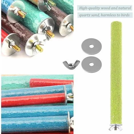 Perchoir Perroquet, 8 Pcs Oiseaux Perche Perroquet Stand Jouet Jouets Oiseaux Perchoir D'Oiseau Debout Support Pour Petits Animaux,-VEBTles 3 Perchoir Perroquet, 8 Pcs Oiseaux Perche Perroquet Stand Jouet Jouets Oiseaux Perchoir D'Oiseau Debout Support Pour Petits Animaux,-VEBTles – Image 3