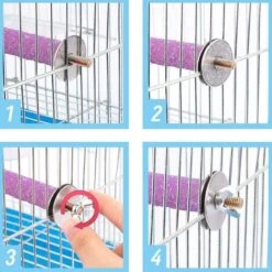 Perchoir Perroquet, 8 Pcs Oiseaux Perche Perroquet Stand Jouet Jouets Oiseaux Perchoir D'Oiseau Debout Support Pour Petits Animaux,-VEBTles 9 Perchoir Perroquet, 8 Pcs Oiseaux Perche Perroquet Stand Jouet Jouets Oiseaux Perchoir D'Oiseau Debout Support Pour Petits Animaux,-VEBTles -Trixie || Flamingo Soldes Magasin 64087246 5