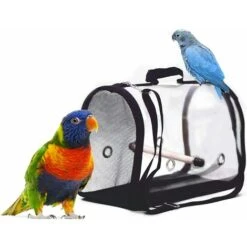 Transporteur D'oiseaux Léger, Sac à Main Respirant Transparent De Perroquet De Cage De Voyage D'oiseau De PVC Avec Un Bâton En Bois Arcenciél 9 Transporteur D'oiseaux Léger, Sac à Main Respirant Transparent De Perroquet De Cage De Voyage D'oiseau De PVC Avec Un Bâton En Bois Arcenciél -Trixie || Flamingo Soldes Magasin 64126680 5