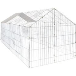 Enclos Lapin Parc Ouvert Cage à Lapin Lièvre Clapier Activité Extérieure