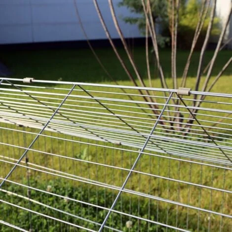 Enclos Lapin Parc Ouvert Cage à Lapin Lièvre Clapier Activité Extérieure 3 Enclos Lapin Parc Ouvert Cage à Lapin Lièvre Clapier Activité Extérieure – Image 3