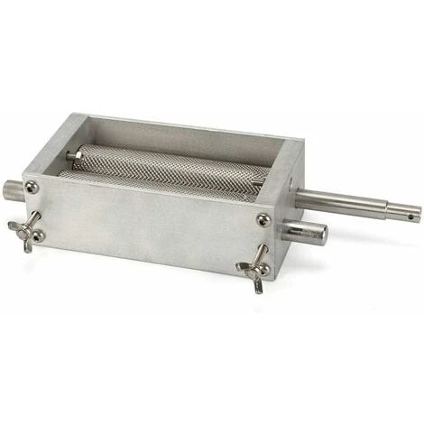 Moulin à Céréales En Aluminium - Moulin à Malt - Moulin à Grains De Maïs - Moulin à Grains En Acier Inoxydable Argenté - 3,6 Kg/min - Avec 2 Tiges En Aluminium 4 Moulin à Céréales En Aluminium - Moulin à Malt - Moulin à Grains De Maïs - Moulin à Grains En Acier Inoxydable Argenté - 3,6 Kg/min - Avec 2 Tiges En Aluminium – Image 4