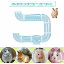 Tunnel De Connexion Externe Pour Hamster Calibre 5,5 Jouet De Tunnel En Tube De Hamster, Module De Jeu De Bricolage Varié Pour Exercice De Jouet Pour Souris Hamster Tunnel-Bleu 56Vingt -Trixie || Flamingo Soldes Magasin 64937276 5
