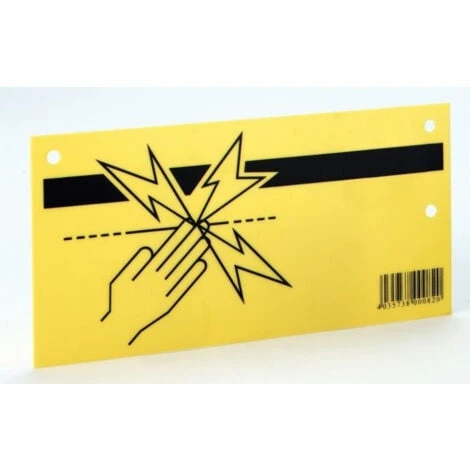 Plaquette De Signalisation – Clôture électrique 1 Plaquette De Signalisation – Clôture électrique