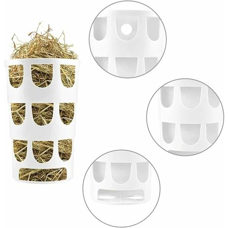 DENUOTOP 2 Pièces Mangeoire à Herbe, Mangeoire à Foin, Mangeoire à Foin Pour Lapin, Distributeurs Nourriture Gamelle En Plastique Hangable Manger Poreux, Pour Cochon D'Inde, Chinchilla, Hamster, Lapin 3 DENUOTOP 2 Pièces Mangeoire à Herbe, Mangeoire à Foin, Mangeoire à Foin Pour Lapin, Distributeurs Nourriture Gamelle En Plastique Hangable Manger Poreux, Pour Cochon D'Inde, Chinchilla, Hamster, Lapin – Image 3
