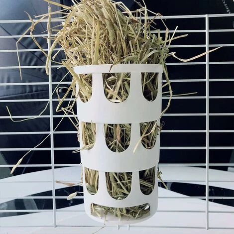 DENUOTOP 2 Pièces Mangeoire à Herbe, Mangeoire à Foin, Mangeoire à Foin Pour Lapin, Distributeurs Nourriture Gamelle En Plastique Hangable Manger Poreux, Pour Cochon D'Inde, Chinchilla, Hamster, Lapin 5 DENUOTOP 2 Pièces Mangeoire à Herbe, Mangeoire à Foin, Mangeoire à Foin Pour Lapin, Distributeurs Nourriture Gamelle En Plastique Hangable Manger Poreux, Pour Cochon D'Inde, Chinchilla, Hamster, Lapin – Image 5