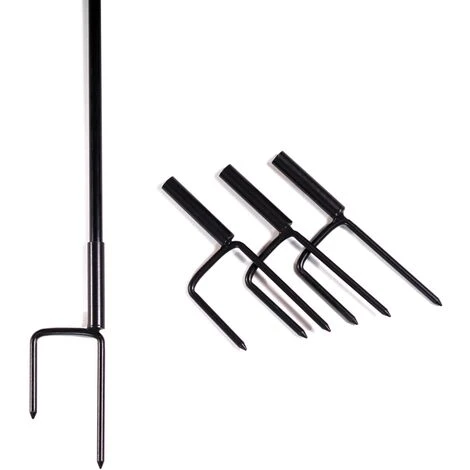 Kit Clôture électrifiable Filet à Poules 24 M Avec Porte 9 Piquets Double Pointe 4 Kit Clôture électrifiable Filet à Poules 24 M Avec Porte 9 Piquets Double Pointe – Image 4