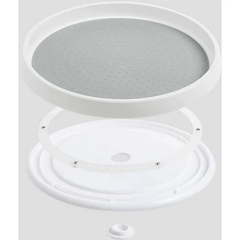 Stockage De Plateau à épices Tournant, Plateau Pivotant En Plastique Pour étagère à épices, Plateau Tournant à épices Pour Placard De Cuisine, 24,5 Cm X 3,5 Cm 2 Stockage De Plateau à épices Tournant, Plateau Pivotant En Plastique Pour étagère à épices, Plateau Tournant à épices Pour Placard De Cuisine, 24,5 Cm X 3,5 Cm – Image 2