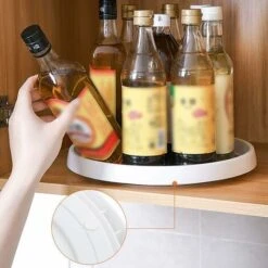 Stockage De Plateau à épices Tournant, Plateau Pivotant En Plastique Pour étagère à épices, Plateau Tournant à épices Pour Placard De Cuisine, 24,5 Cm X 3,5 Cm 8 Stockage De Plateau à épices Tournant, Plateau Pivotant En Plastique Pour étagère à épices, Plateau Tournant à épices Pour Placard De Cuisine, 24,5 Cm X 3,5 Cm -Trixie || Flamingo Soldes Magasin 65505884 4
