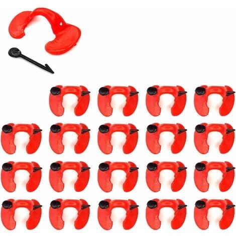 20x Lunette Anti-picage Volaille Avec Aiguille De Fixation Poules Petits Oiseaux Jeunes Faisans 1 20x Lunette Anti-picage Volaille Avec Aiguille De Fixation Poules Petits Oiseaux Jeunes Faisans