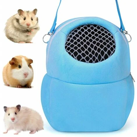 Transporteur De Hamster, Transporteur D'animaux, Pour Dormir Chaud Sac Suspendu Pour Petits Animaux De Compagnie Hérisson Planeur De Sucre écureuil Lapin (M, Bleu) 1 Transporteur De Hamster, Transporteur D'animaux, Pour Dormir Chaud Sac Suspendu Pour Petits Animaux De Compagnie Hérisson Planeur De Sucre écureuil Lapin (M, Bleu)
