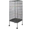 Volière Pour Oiseaux XL 146x54x54cm Cage Petits Oiseaux Perruches Espace Pour Canaris Habitat