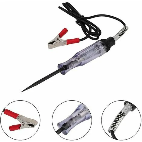 Voltage Tester Pen, Electric Test Pen 6V 24V Circuit Tester Electric Test Pen Electric Voltage Automatic Electric Test Pen Direct Current Screwdriver Machines 2 Voltage Tester Pen, Electric Test Pen 6V 24V Circuit Tester Electric Test Pen Electric Voltage Automatic Electric Test Pen Direct Current Screwdriver Machines – Image 2