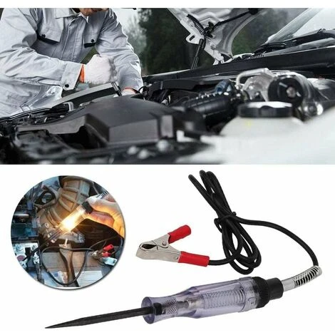 Voltage Tester Pen, Electric Test Pen 6V 24V Circuit Tester Electric Test Pen Electric Voltage Automatic Electric Test Pen Direct Current Screwdriver Machines 3 Voltage Tester Pen, Electric Test Pen 6V 24V Circuit Tester Electric Test Pen Electric Voltage Automatic Electric Test Pen Direct Current Screwdriver Machines – Image 3