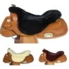 Marron - Housse En Peau De Mouton Pour Selle Western