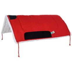 Vert - Selle Western Simple Rembourrée Avec Renforts En Cuir