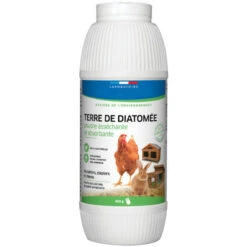 Terre De Diatomée 450 G Absorbante Pour Poulaillers, , Asséchante, Clapiers, Basse Cours - Animallparadise