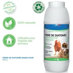 Terre De Diatomée 450 G Absorbante Pour Poulaillers, , Asséchante, Clapiers, Basse Cours - Animallparadise -Trixie || Flamingo Soldes Magasin 69767605 4
