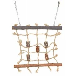 Trixie Mur D'escalade, En Bois D'écorce, Filet En Sisal 27 × 24 Cm