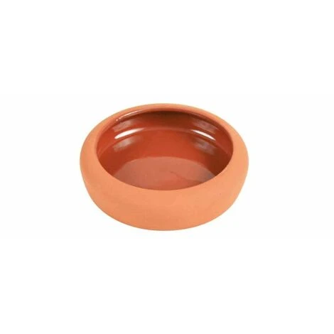Trixie Gamelle Avec Bord Arrondi, En Céramique 125 Ml/ø 10 Cm, Terre Cuite 1 Trixie Gamelle Avec Bord Arrondi, En Céramique 125 Ml/ø 10 Cm, Terre Cuite