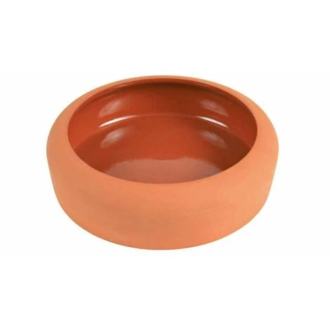 Trixie Gamelle Avec Bord Arrondi, En Céramique 500 Ml/ø 17 Cm, Terre Cuite 1 Trixie Gamelle Avec Bord Arrondi, En Céramique 500 Ml/ø 17 Cm, Terre Cuite