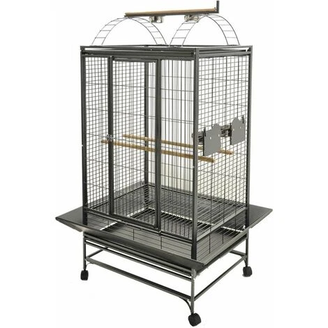 Cage Perroquet Evita2gris Martel.97x82x172cmm 2box 1 Cage Perroquet Evita2gris Martel.97x82x172cmm 2box