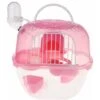 Cage De Transport Portable Pour Petit Animal Domestique - Boîte De Voyage Pour Hamster, Rat, Hérisson, Lapin - Double Couche - En Plastique
