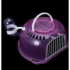 Cage De Transport Portable Pour Petit Animal Domestique - Boîte De Voyage Pour Hamster, Rat, Hérisson, Lapin - Double Couche - En Plastique -Trixie || Flamingo Soldes Magasin 70834487 5