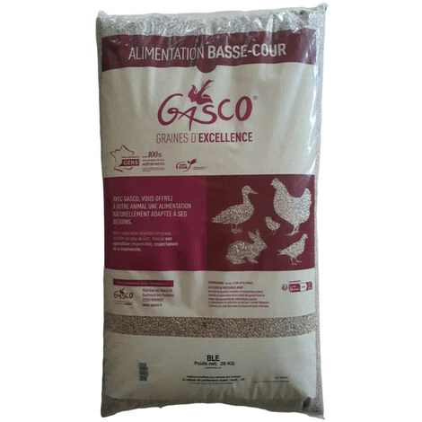 Blé 20 Kg Alimentation Basse Cour - Gasco 2 Blé 20 Kg Alimentation Basse Cour - Gasco – Image 2