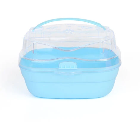 Cage Portative De Valise De Hamster De Transport Avec Le Voyage De Bouteille D'eau Et Les Petits Animaux Extérieurs De Hamster 1 Cage Portative De Valise De Hamster De Transport Avec Le Voyage De Bouteille D'eau Et Les Petits Animaux Extérieurs De Hamster