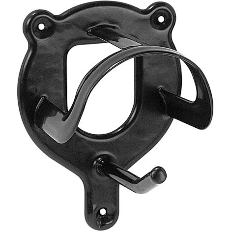 Noir - Serre-livres En Métal Façonné 2 Noir - Serre-livres En Métal Façonné – Image 2