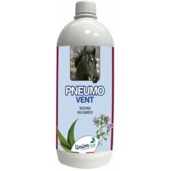 PNEUMO VENT Aliment Complémentaire Pour Chevaux Riche En Extraits De Plantes Aux Propriétés Balsamiques 1000 Ml