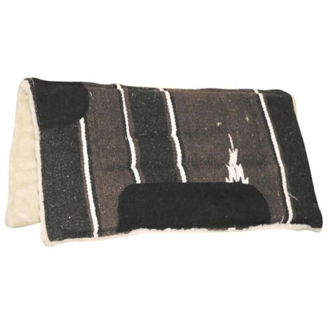 Marron Noir Rn1-Ltl - Selle Western En Tissu Navajo Et Rembourrage En Laine Synthétique Avec Renforts En Cuir 2 Marron Noir Rn1-Ltl - Selle Western En Tissu Navajo Et Rembourrage En Laine Synthétique Avec Renforts En Cuir – Image 2