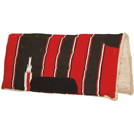 Marron Noir Rn1-Ltl - Selle Western En Tissu Navajo Et Rembourrage En Laine Synthétique Avec Renforts En Cuir 3 Marron Noir Rn1-Ltl - Selle Western En Tissu Navajo Et Rembourrage En Laine Synthétique Avec Renforts En Cuir – Image 3