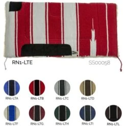 Marron Noir Rn1-Ltl - Selle Western En Tissu Navajo Et Rembourrage En Laine Synthétique Avec Renforts En Cuir 7 Marron Noir Rn1-Ltl - Selle Western En Tissu Navajo Et Rembourrage En Laine Synthétique Avec Renforts En Cuir -Trixie || Flamingo Soldes Magasin 71180178 4