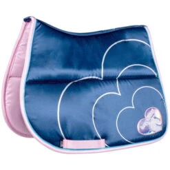 Pony Shetland, Rose 3800: Selle Anglaise Double-face Tailles Shetty Et Poney Avec Matelassage Doux Modèle Funny Horse