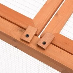 Cage Pour Animaux | Parc Enclos Pour Animaux De Jardin 150x100x50 Cm Bois De Sapin Massif 70888 -Trixie || Flamingo Soldes Magasin 71780501 5