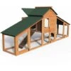 Poulailler En Bois XL Avec Pondoir Et Perchoir