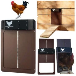 Porte De Poulailler Automatique Sensible à La Lumière, Porte De Poulailler, Porte Pour Animaux Domestiques -Trixie || Flamingo Soldes Magasin 74257655 4