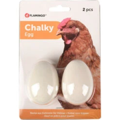 2 Œufs Factice En Plâtre Couleur Blanc Pour Poule - Animallparadise -Trixie || Flamingo Soldes Magasin 74472267 3