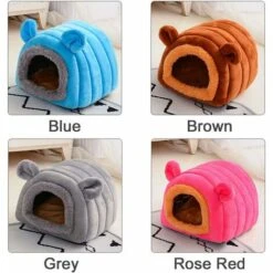 Déstockage Lit D'hiver Multifonction En Velours Pour Cochon D'Inde, Literie, Pour Rats, Chinchilla, Cochon D'Inde, Hérisson, Furet, écureuil (gris) -Trixie || Flamingo Soldes Magasin 74750551 3