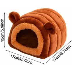 Déstockage Lit D'hiver Multifonction En Velours Pour Cochon D'Inde, Literie, Pour Rats, Chinchilla, Cochon D'Inde, Hérisson, Furet, écureuil (gris) -Trixie || Flamingo Soldes Magasin 74750551 4