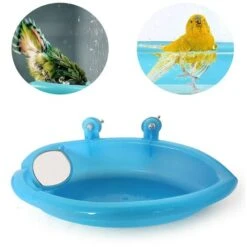 Oiseau Bain Bird Bath Douche Nettoyage Baignoire Bol Bassin Avec Miroir Suspendu D'oiseau Animaux Petits Oiseaux Jouet Perroquet Accessoires Perruche Cockatiel Eau Alimentation Plateau (Bleu) 7 Oiseau Bain Bird Bath Douche Nettoyage Baignoire Bol Bassin Avec Miroir Suspendu D'oiseau Animaux Petits Oiseaux Jouet Perroquet Accessoires Perruche Cockatiel Eau Alimentation Plateau (Bleu) -Trixie || Flamingo Soldes Magasin 76663580 3