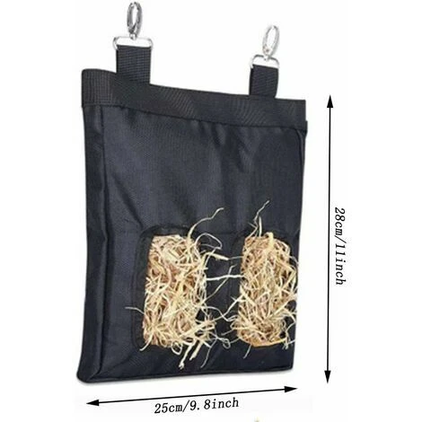 Sac De Mangeoire De Foin De Lapin, Stockage De Mangeoire De Foin De Petits Animaux, Pour Sac D'alimentation De Grande Capacité De Cochon D'Inde Chinchilla De Lapin 2 Sac De Mangeoire De Foin De Lapin, Stockage De Mangeoire De Foin De Petits Animaux, Pour Sac D'alimentation De Grande Capacité De Cochon D'Inde Chinchilla De Lapin – Image 2