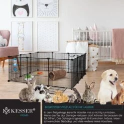 KESSER® Parc Enclos Grillagé Pour Lapins En Métal Grillagé XXL Avec Porte Enclos Pour Petits Animaux Cochons D'Inde Enclos Libre, Cage Pour Petits Animaux Parc Grillagé Pour Lapins Pour L'intérieur - 8 KESSER® Parc Enclos Grillagé Pour Lapins En Métal Grillagé XXL Avec Porte Enclos Pour Petits Animaux Cochons D'Inde Enclos Libre, Cage Pour Petits Animaux Parc Grillagé Pour Lapins Pour L'intérieur - -Trixie || Flamingo Soldes Magasin 77198245 4