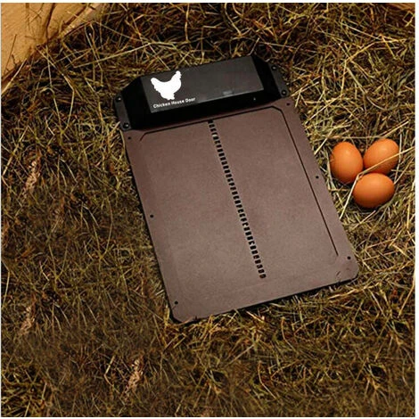 Porte De Poulailler Automatique Sensible à La Lumière, Porte De Poulailler, Porte Pour Animaux Domestiques, 3 Porte De Poulailler Automatique Sensible à La Lumière, Porte De Poulailler, Porte Pour Animaux Domestiques, – Image 3