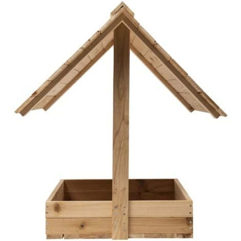 Mangeoire Bois Pour Poules 70 X 60 X H 70cm 2 Mangeoire Bois Pour Poules 70 X 60 X H 70cm – Image 2