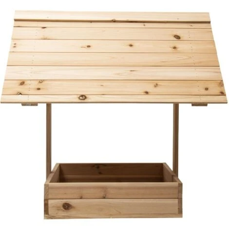 Mangeoire Bois Pour Poules 70 X 60 X H 70cm 3 Mangeoire Bois Pour Poules 70 X 60 X H 70cm – Image 3